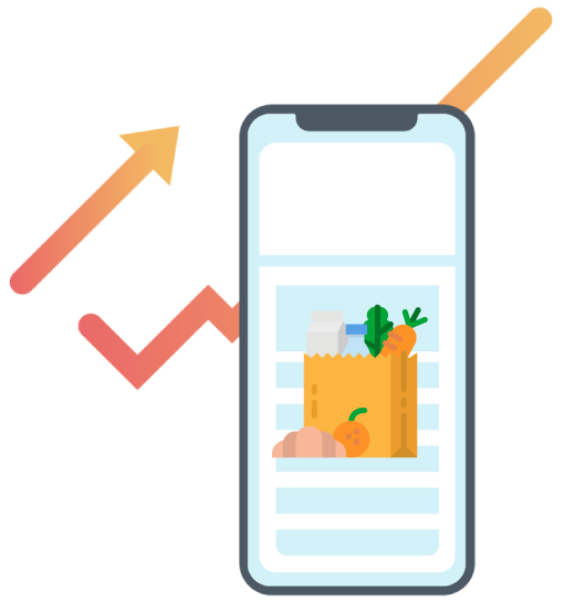 Food delivery app scaling to more users.